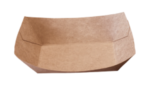 Barqueta Cónica Kraft 550 Ml