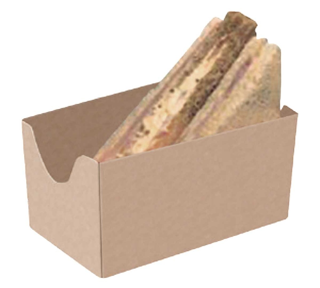 ESTUCHE KRAFT SANDWICH ABIERTO 12X7X6,5 CM