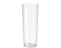 [7288] Vaso Tubo Transparente 300 Cc, Embolsado