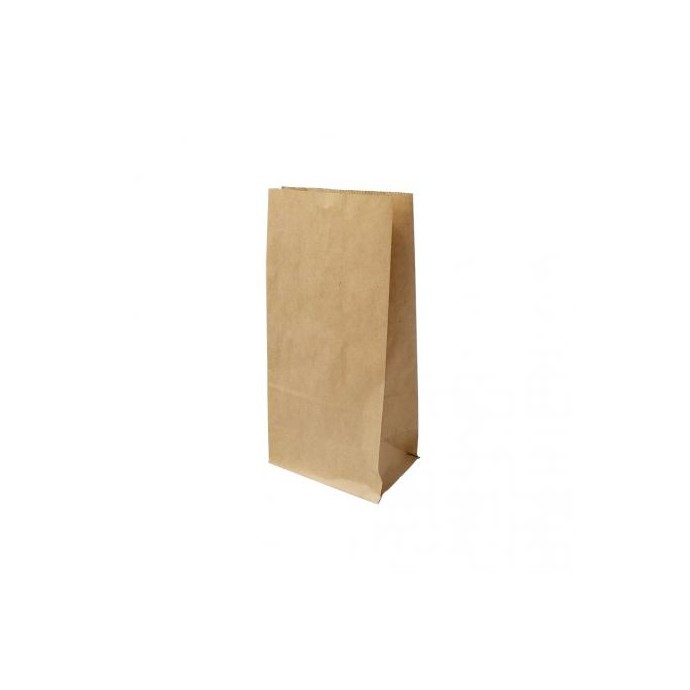 BOLSA PAPEL KRAFT 9+4X21 CM