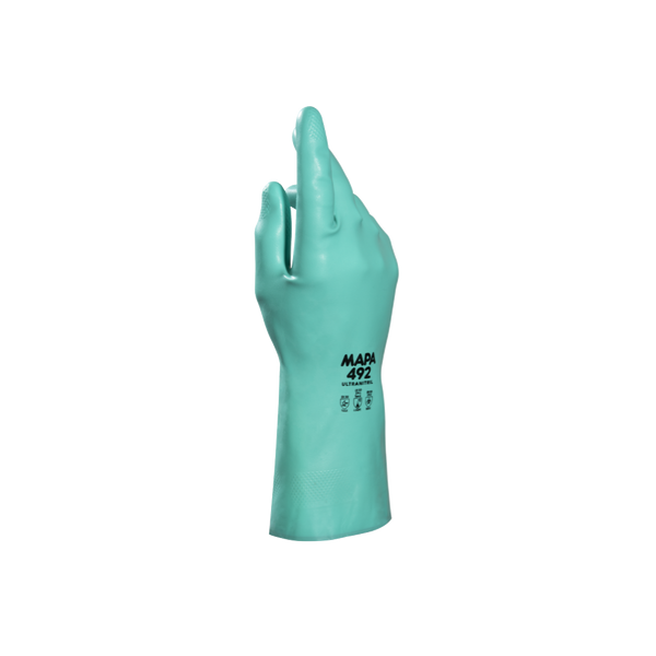 [MSP00492318] Guantes  Ultranitril 492  Resisténcia Mecánica Y Química T/8 -8 1/2