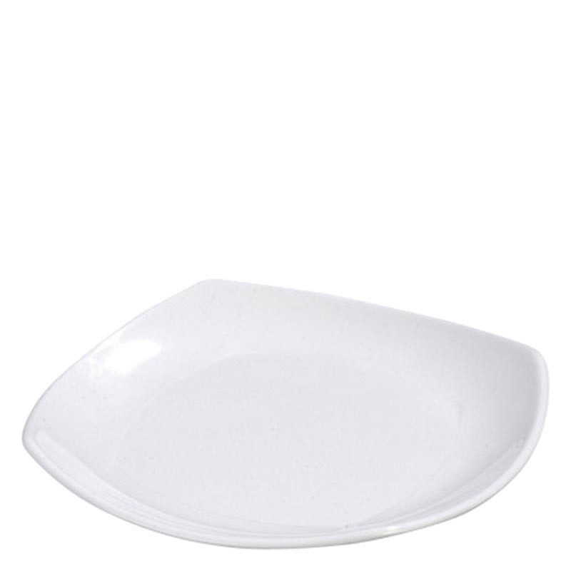 PLATO CUADRADO MELAMINA BLANCO