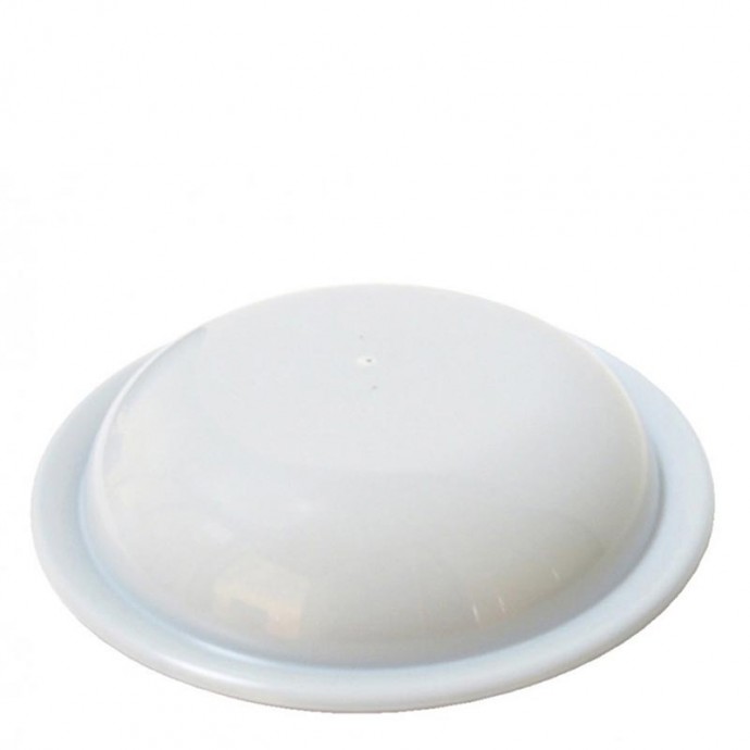 TAPA DE POLIPROPILENO PARA PLATO DE 22 CM GRIS