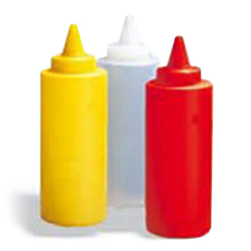 [PU868008] DISPENSADOR A PRESIÓN DE SALSAS 360 ML TRANSPARENTE