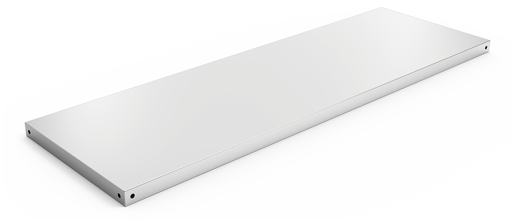 Prestatge *inox per a prestatgeria modular de 1,5 mm de gruix