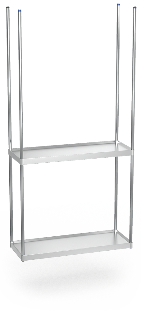 [015402] Prestatgeria *inox suspesa