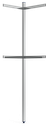 Columna de esquina inox para estructura de cámara de pletina