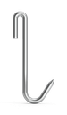 Ganxo de vareta *inox model "J" de filferro de 10 i 14 mm de diàmetre