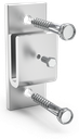 Soporte central inox para pletina