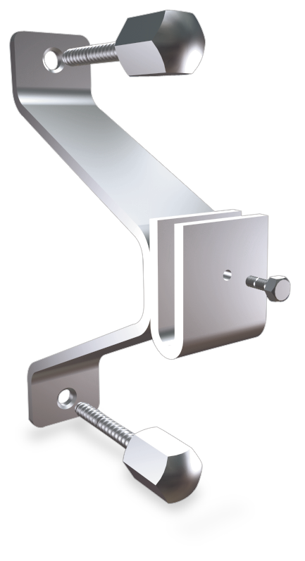 Suport pont *inox sense posterior per a platina