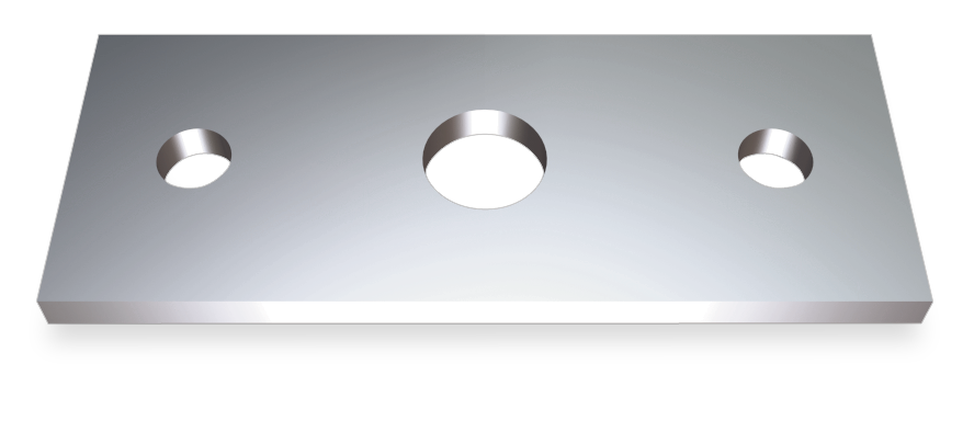 Plaqueta *inox