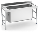 Fregadero inox de capacidad extra grande 1 cubeta