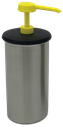 Dosificador de salsa i recipient *inox (groc)