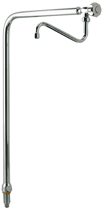 Grifo de columna orientable de un agua