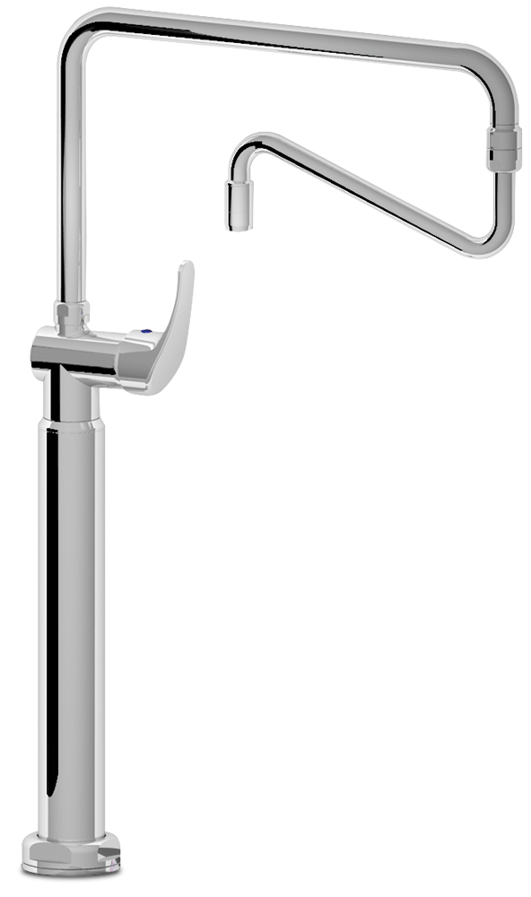 [463213] Grifo de columna orientable 2 aguas monomando