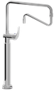 Aixeta de columna orientable 2 aigües monocomandament