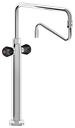 Grifo de columna orientable pomo aislante