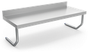 Mesa mural *inox a paret