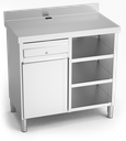 Mueble cafetero inox básico