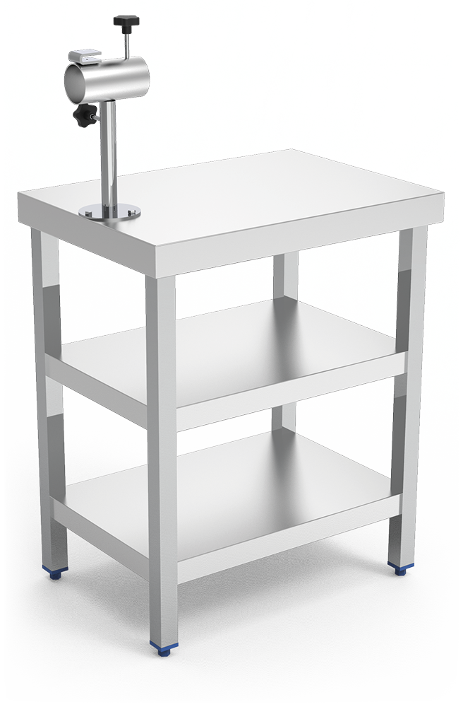 Mesa inox jamonera RT-2D