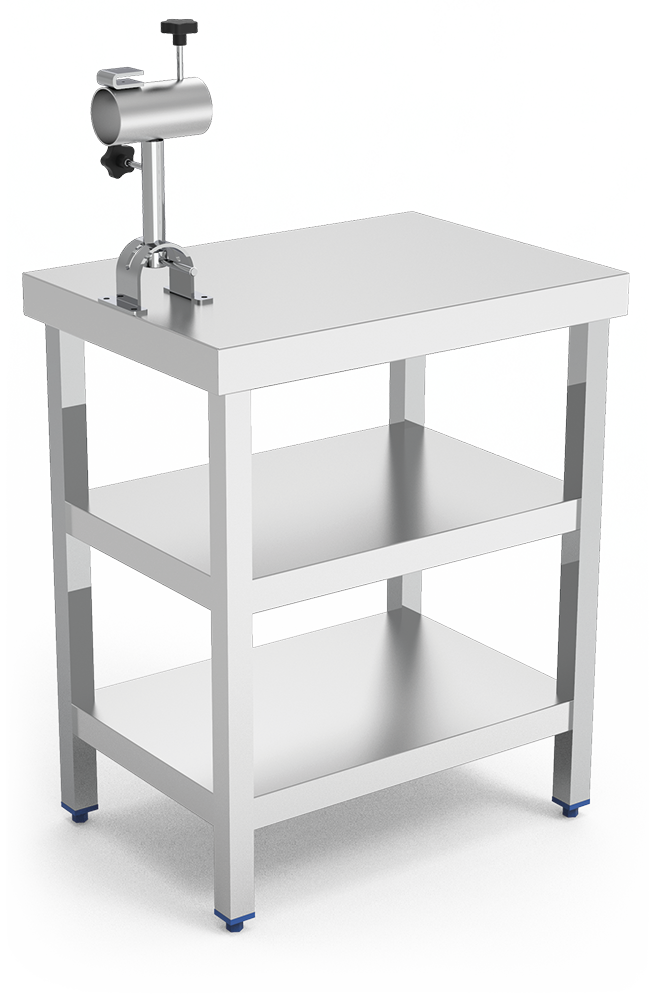 Mesa inox jamonera RT-3D
