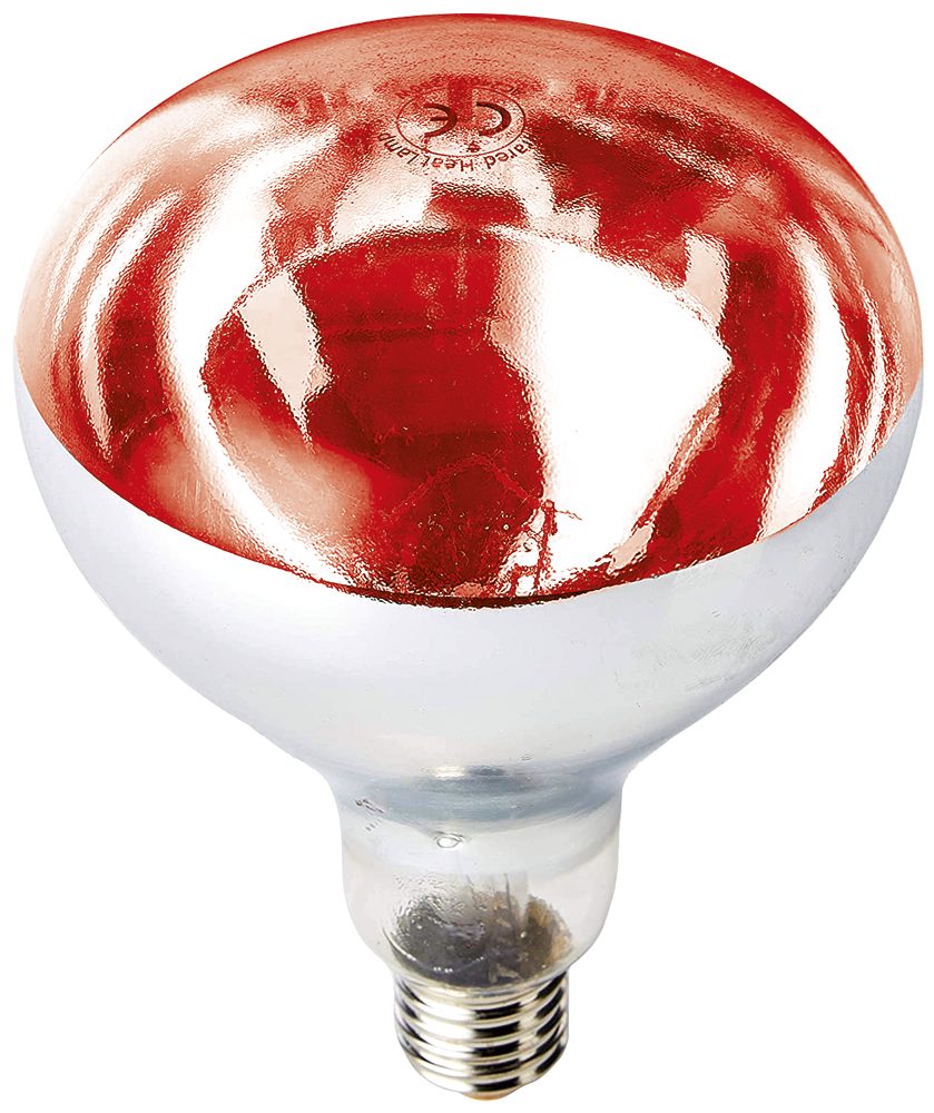 [476088] Bombilla calentadora inastillable luz roja ES-250W