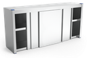 Armario inox de puertas correderas
