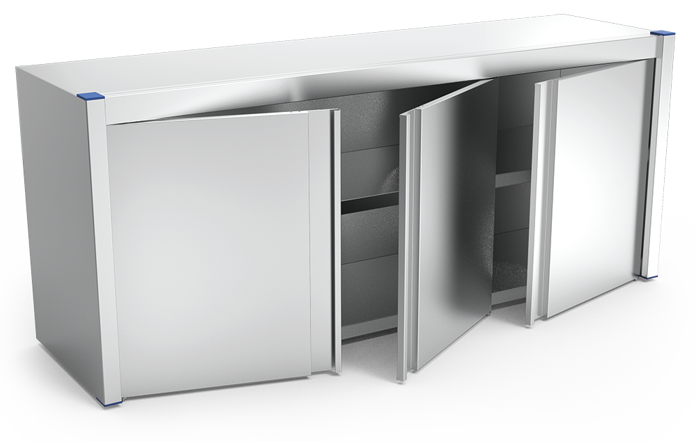 Armario inox de puertas abatibles