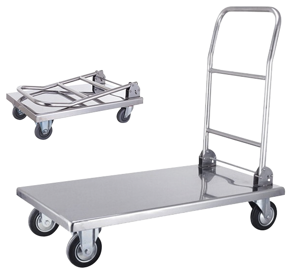 Carro de plataforma *inox amb ansa retràctil