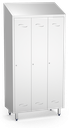 Taquilla grande de inox 3 puertas