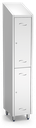 Taquilla pequeña de inox 2 puertas