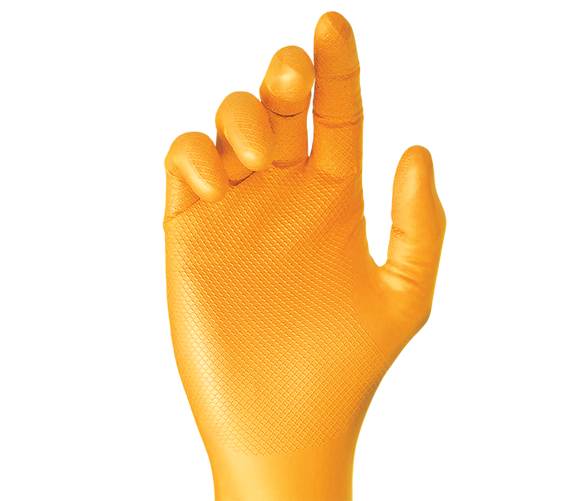[448664] Guants de nitril escatats talla L (caixa 50 *ud)