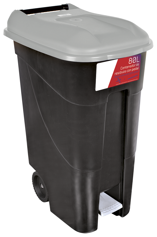Contenidor de desaprofitaments 80L seriï *GO Gris