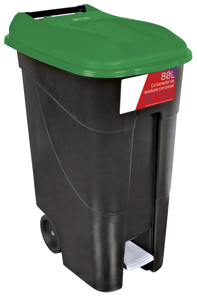 Contenidor de desaprofitaments 80L seriï *GO Verd