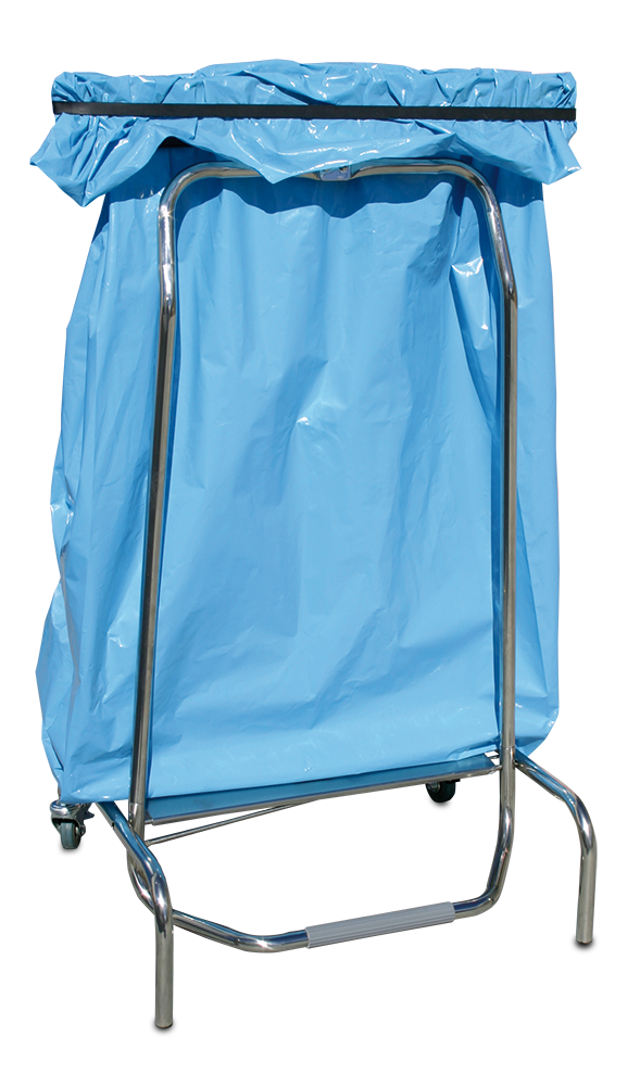 [486020] Contenedor porta-bolsas sistema "tijera", apertura a pedal
