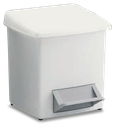 Cubo pedal baño con papelera interior