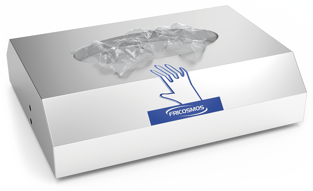Dispensador inox de guantes