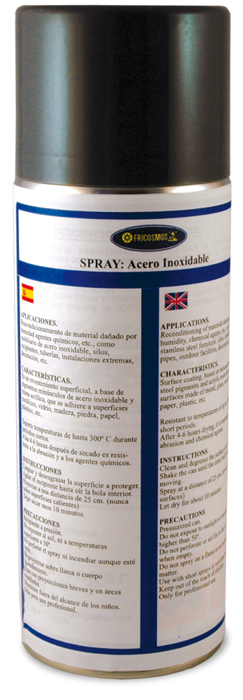 [480002] Spray de acero inox
