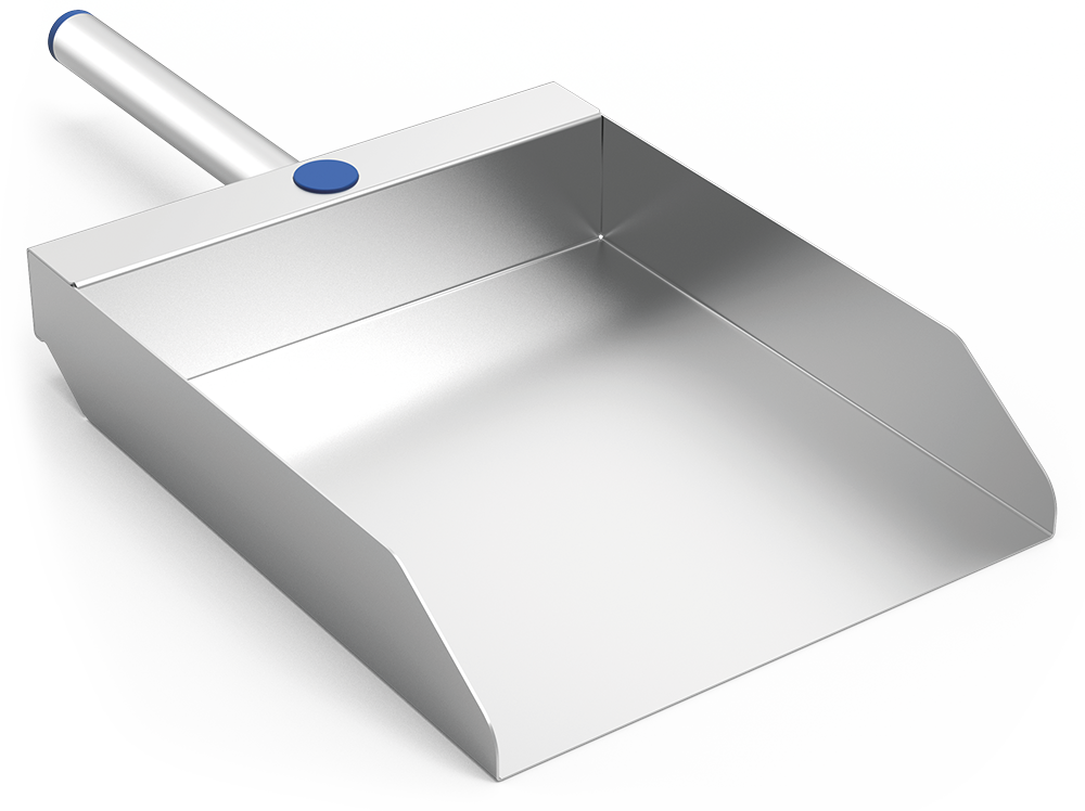 [084404] Recogedor de mano inox