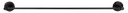 Toallero inoxidable negro serie Black