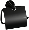 Portarrollos papel wc serie black