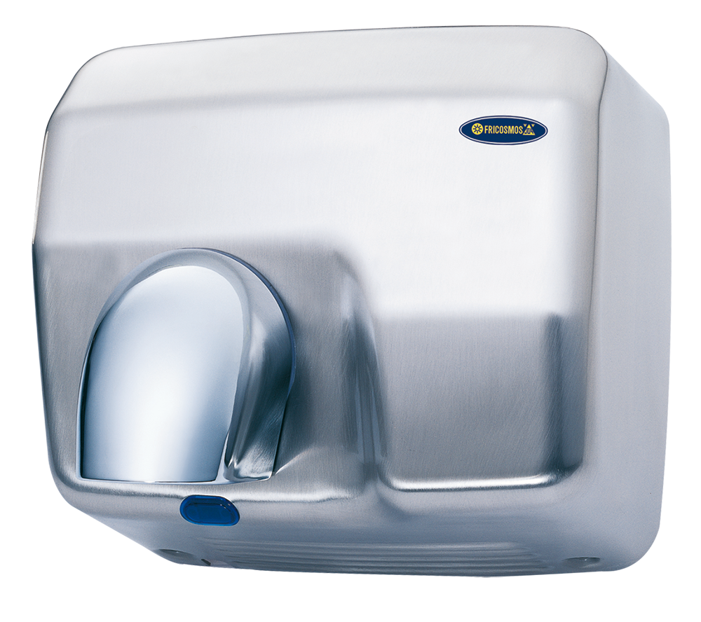 [460228] Secamanos óptico inox satinado con tobera