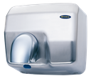 Secamanos óptico inox satinado con tobera