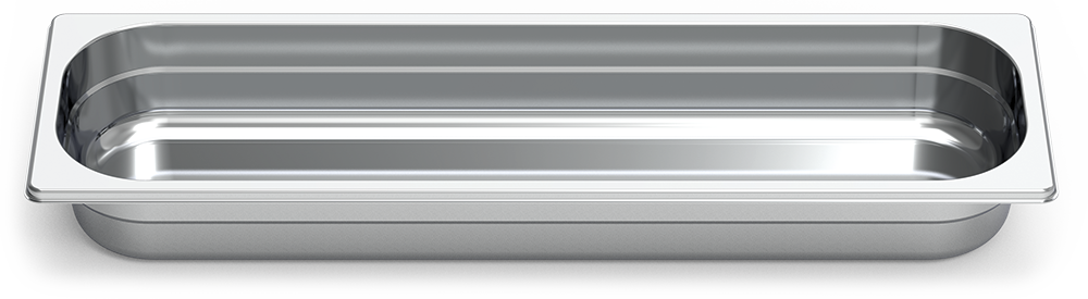 [486890] Cubeta *gastronorm *inox 2/4 (*530x162 mm)