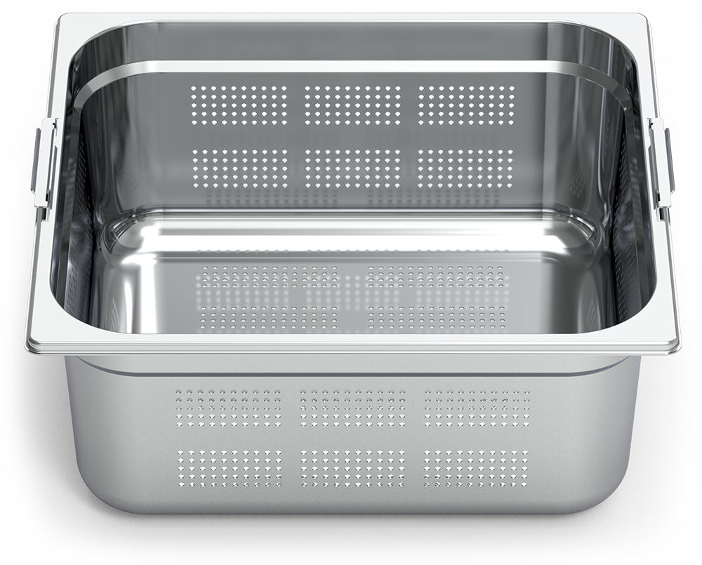 [487022] Cubeta *gastronorm perforada *inox 2/3 (*354x325 mm)