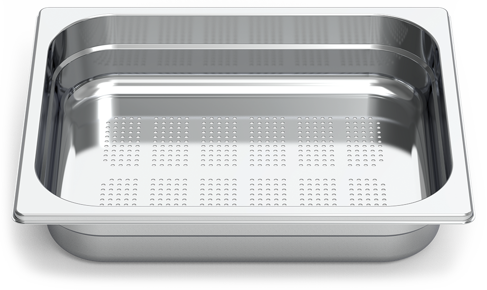 [487032] Cubeta *gastronorm perforada *inox 1/2 (*325x265 mm)