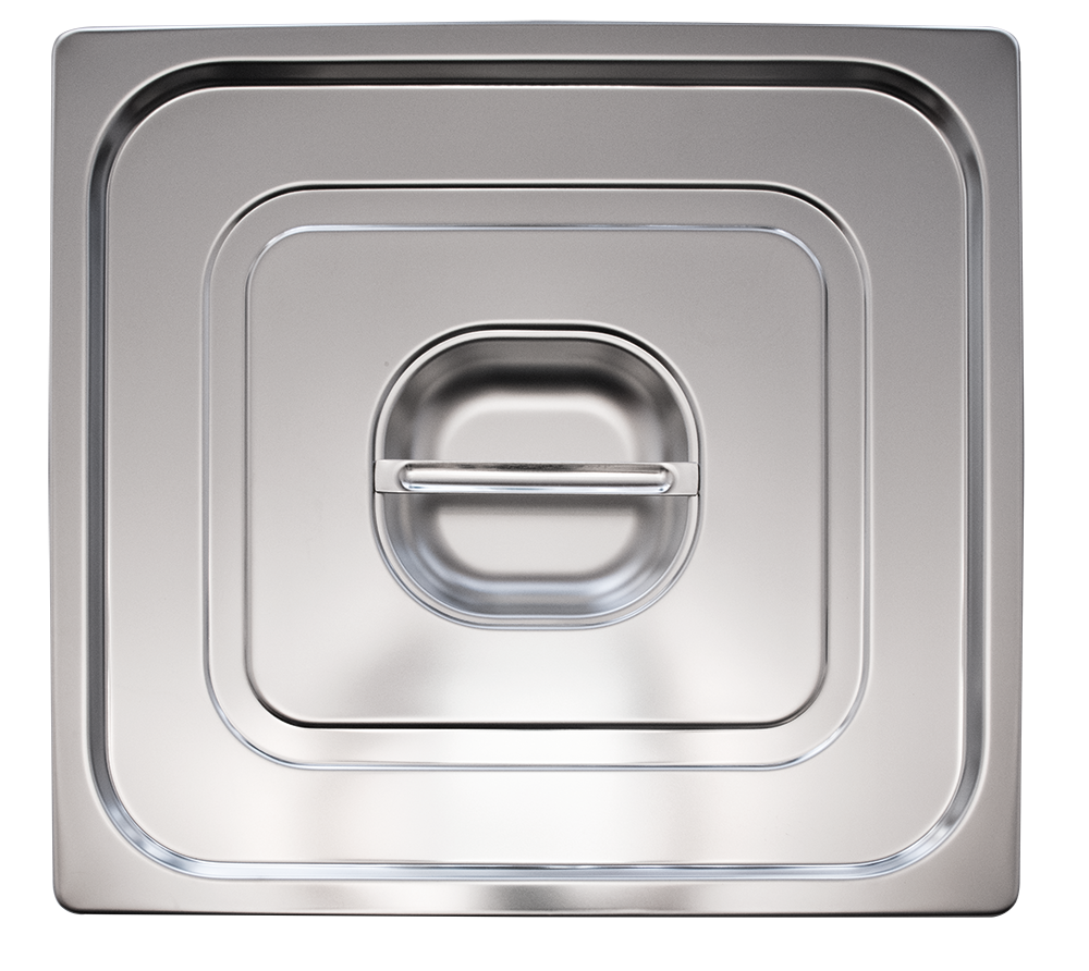 [487204] Tapa *inox per a cubeta *Gastronorm 2/3