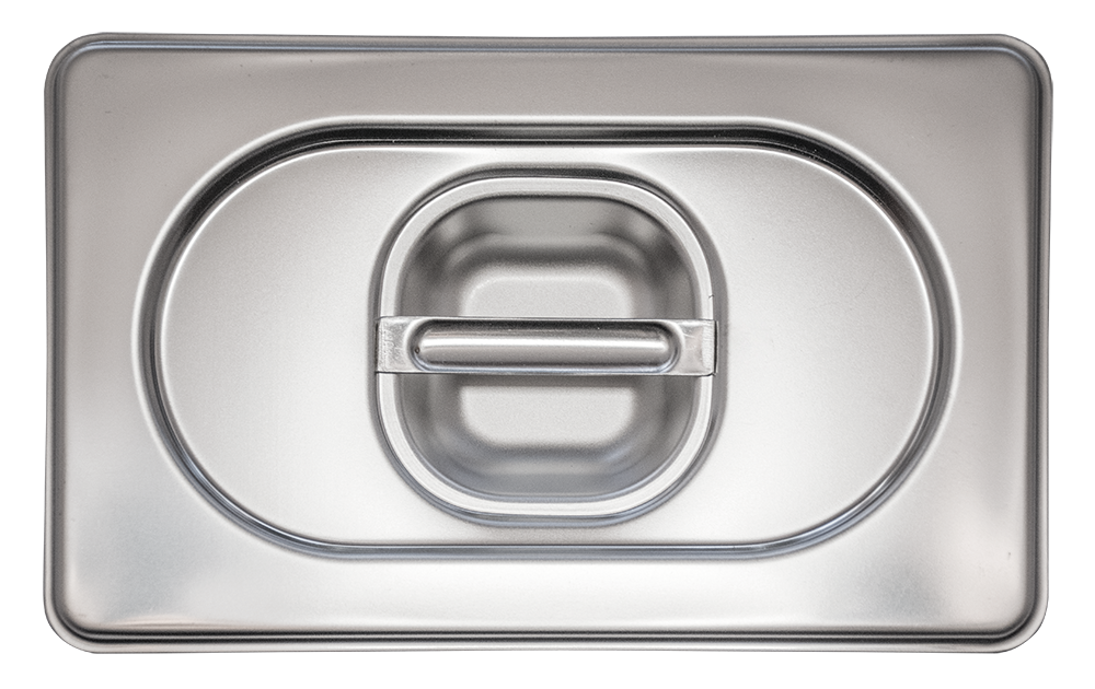 Tapa *inox per a cubeta *Gastronorm 1/9
