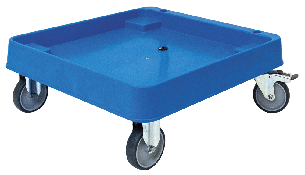 [483016] Plataforma con freno para transporte de cestos de lavavajillas