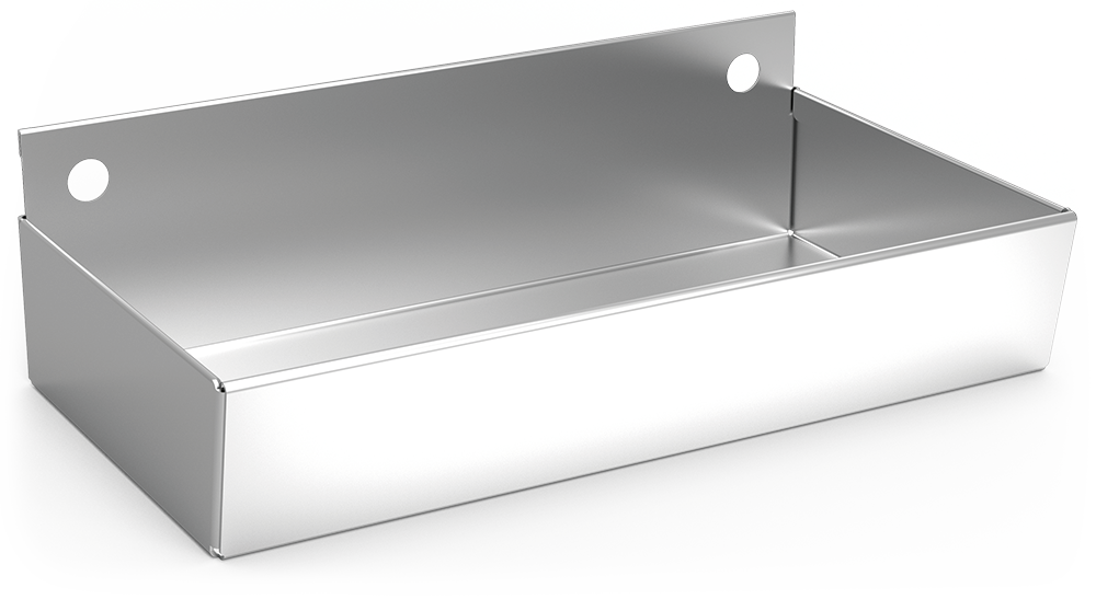[080656] Cendrer *inox mural *NF